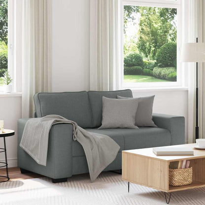2-Sitzer-Sofa Dunkelgrau 160x77x82 cm Stoff