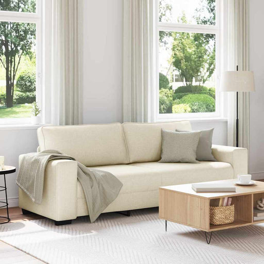 3-Sitzer-Sofa 180 cm Leinen