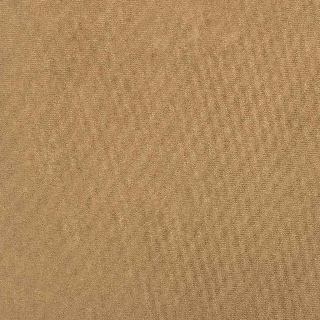 Zweisitzer-Sofa Braun 120 cm Samt