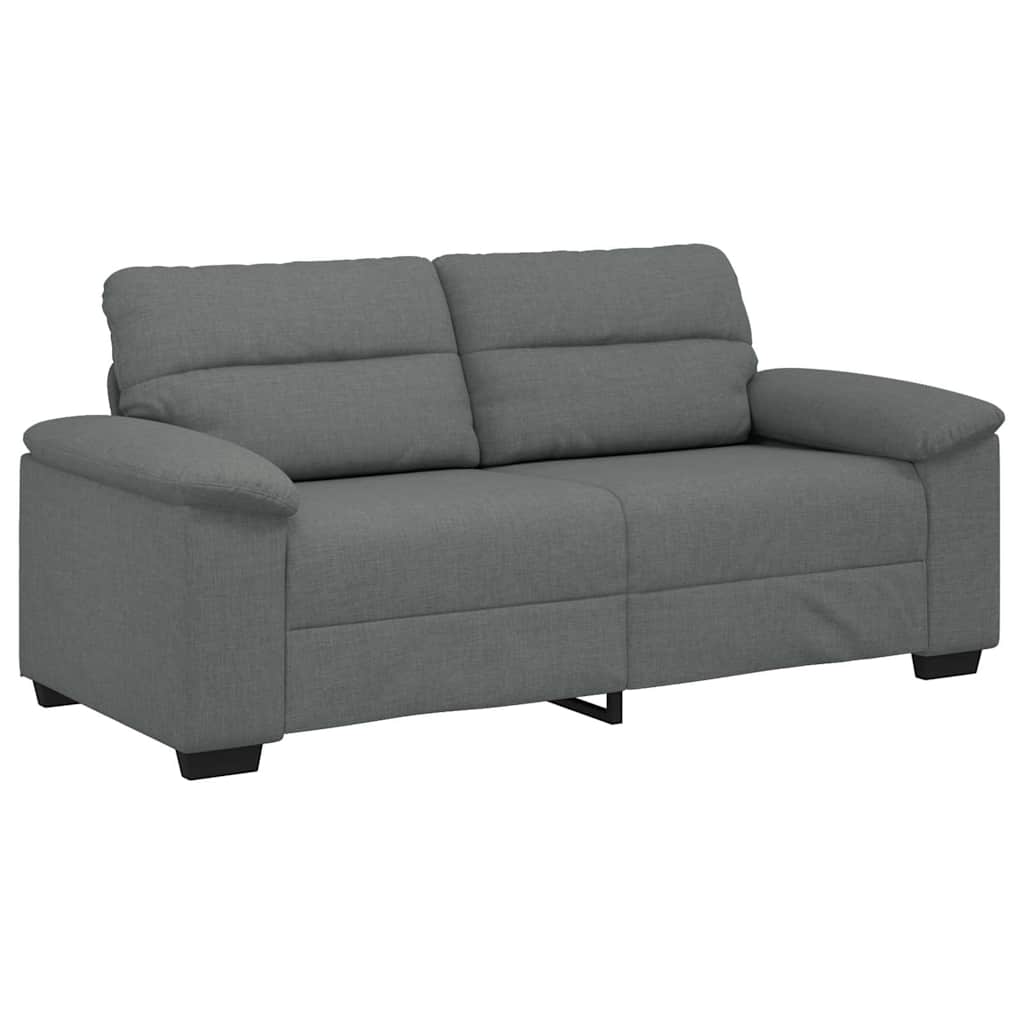 2-Sitzer-Sofa Dunkelgrau 180x81x84 cm Stoff