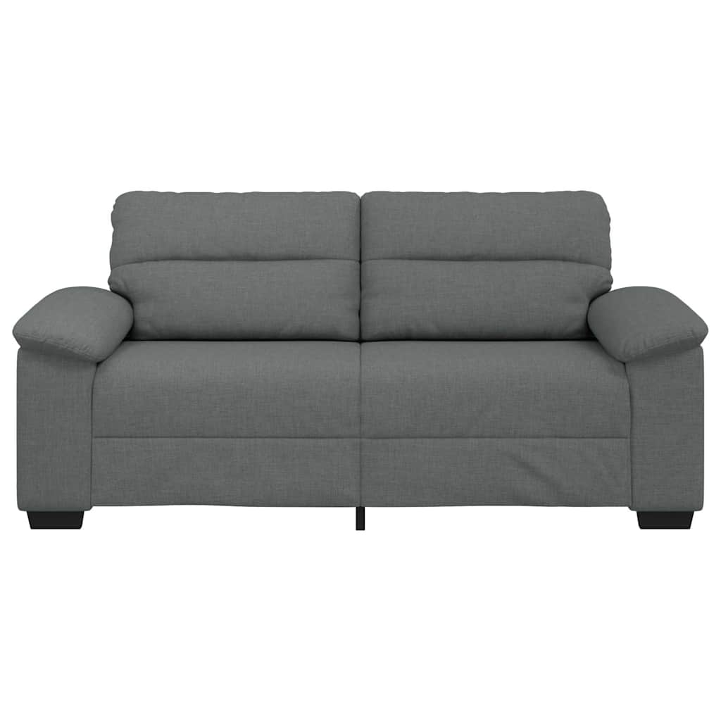 2-Sitzer-Sofa Dunkelgrau 180x81x84 cm Stoff