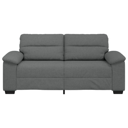 2-Sitzer-Sofa Dunkelgrau 180x81x84 cm Stoff