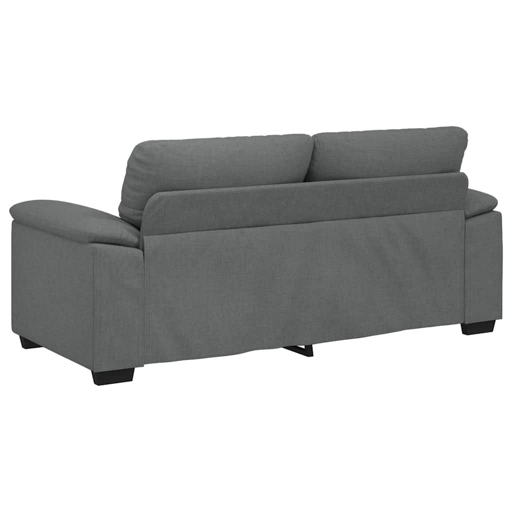 2-Sitzer-Sofa Dunkelgrau 180x81x84 cm Stoff