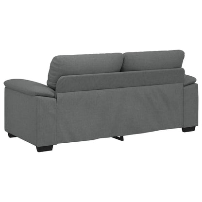 2-Sitzer-Sofa Dunkelgrau 180x81x84 cm Stoff