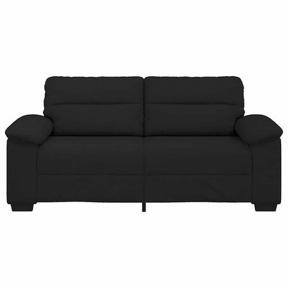 2-Sitzer-Sofa Schwarz 180x81x84 cm Stoff