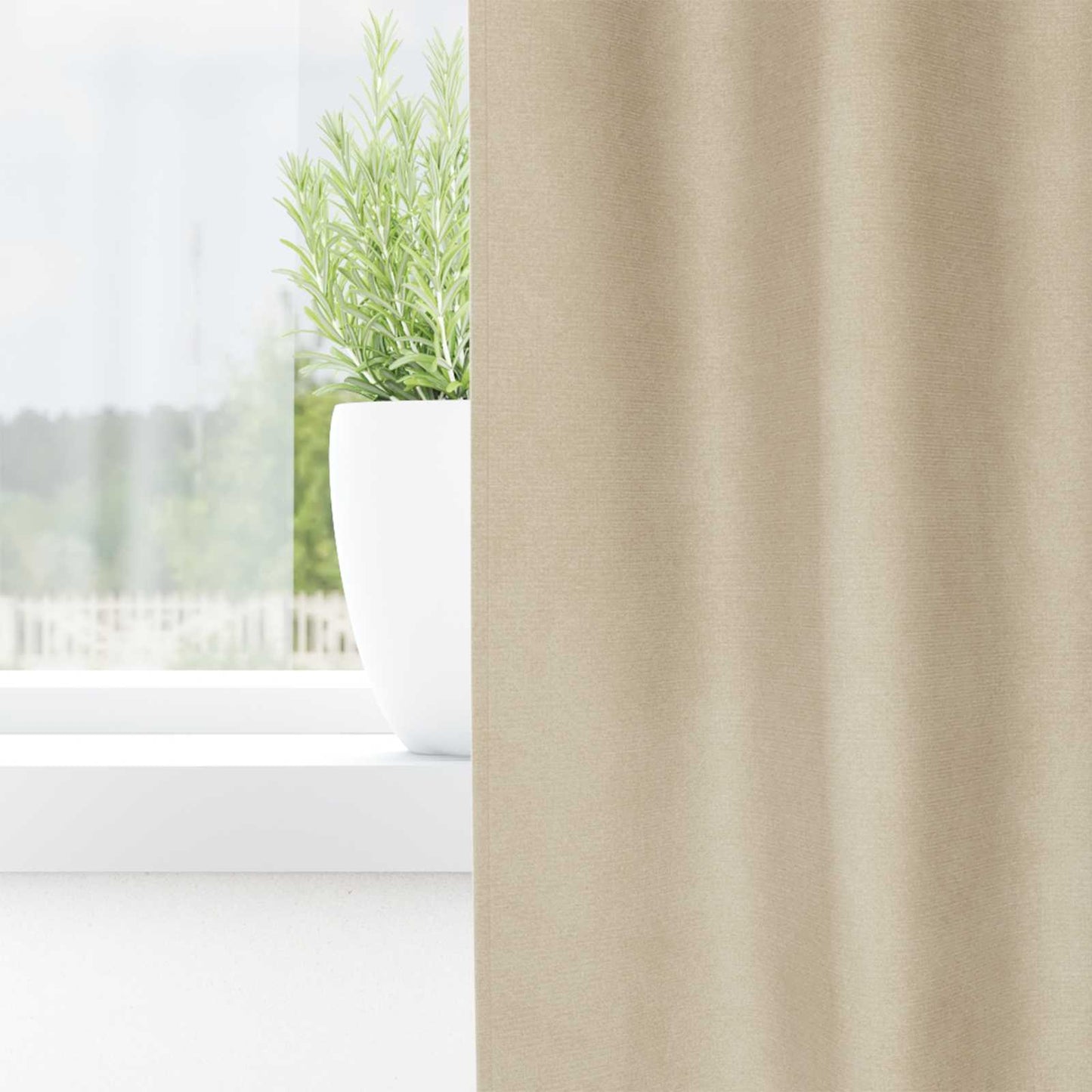 Verdunkelungsvorhänge 2 stk. Creme 140 x 245 cm Samt