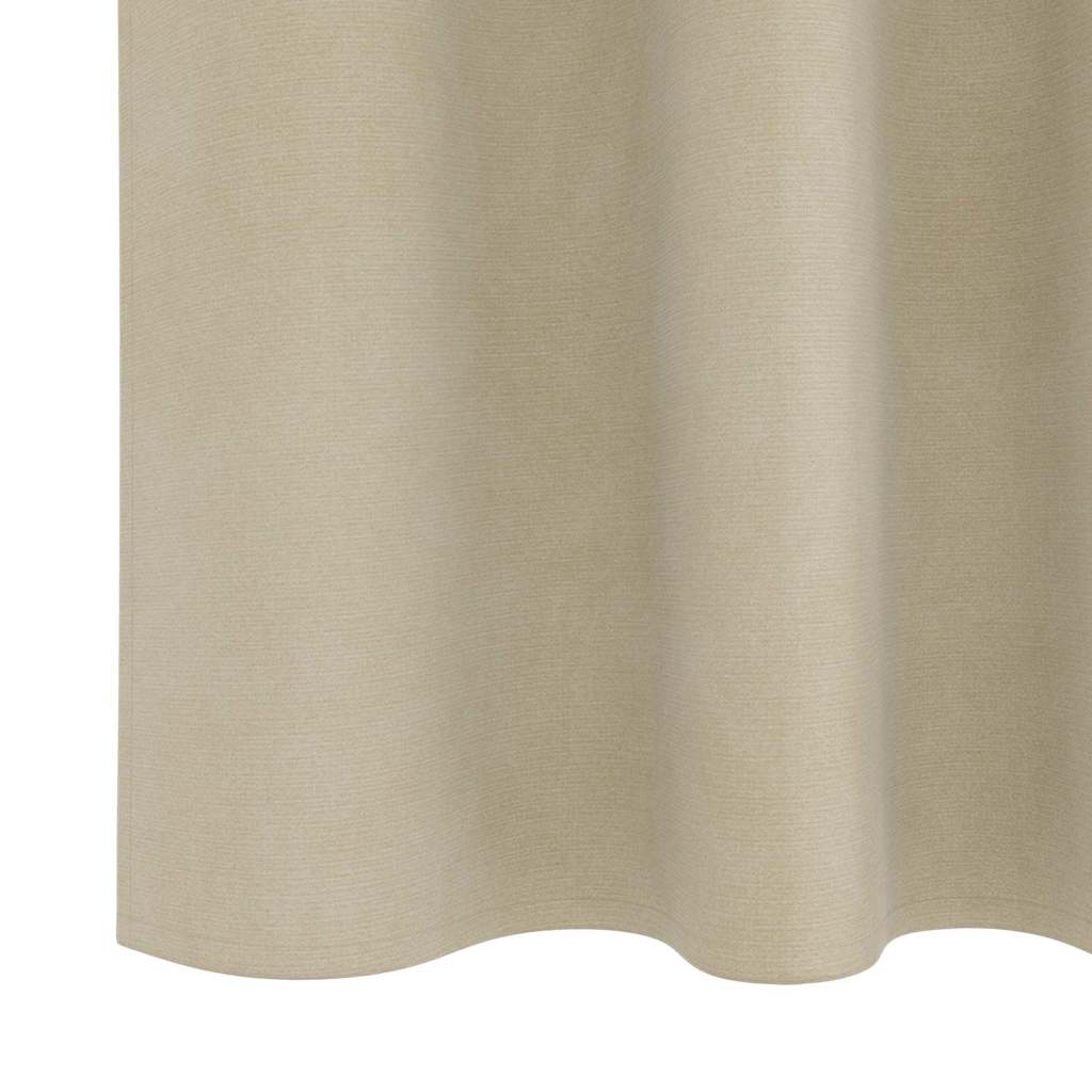 Verdunkelungsvorhänge 2 stk. Creme 140 x 245 cm Samt