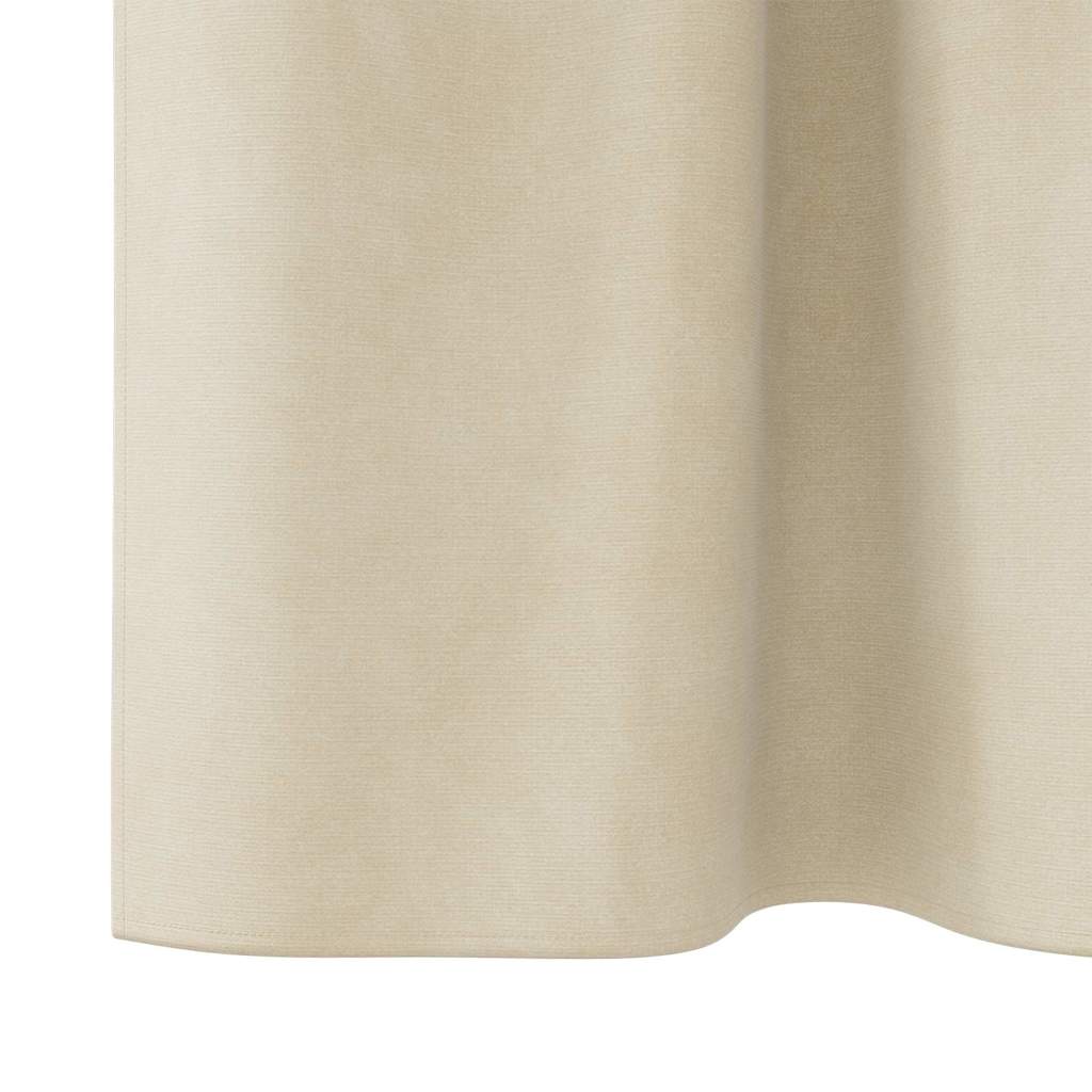 Verdunkelungsvorhänge 2 stk. Creme 140 x 175 cm Samt