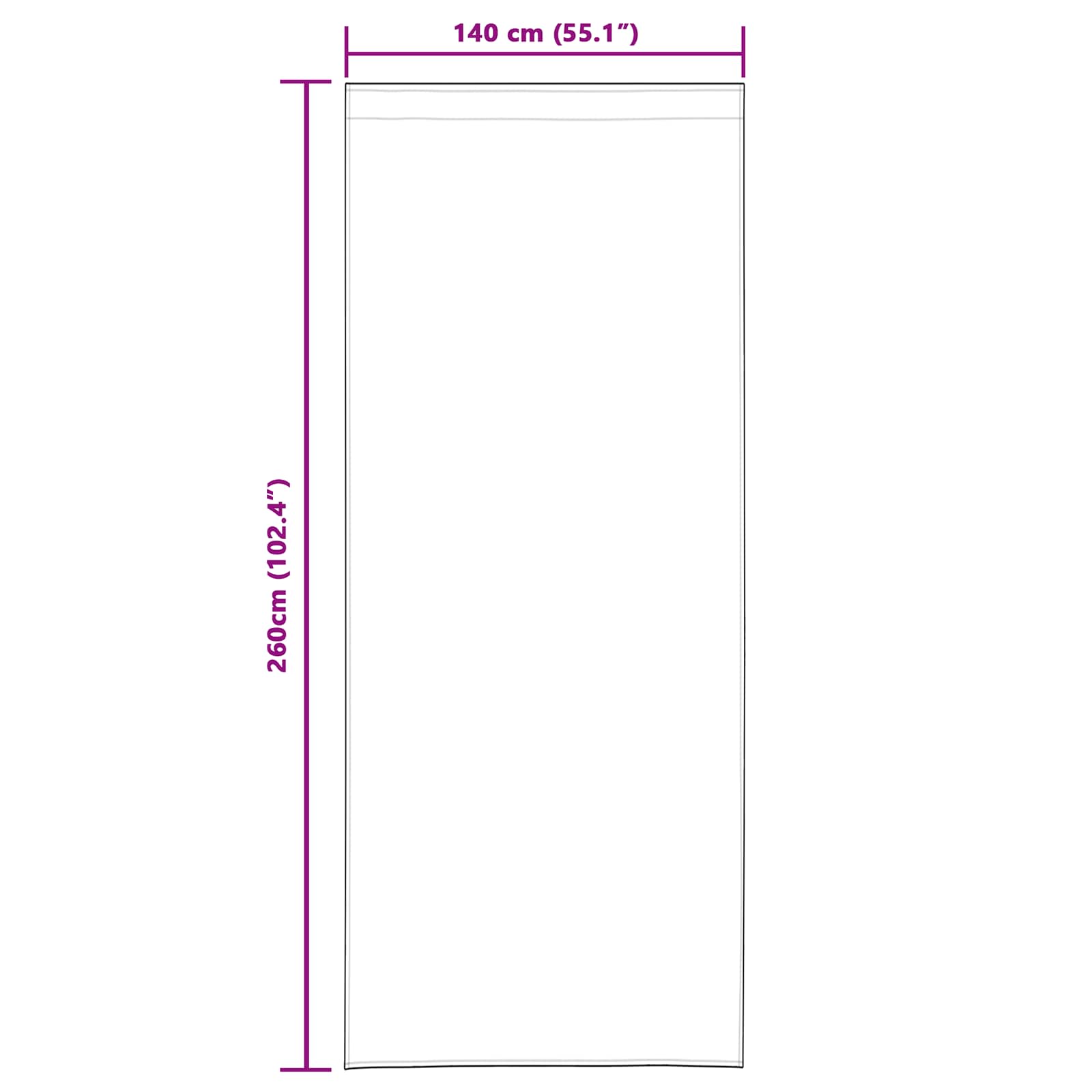 Vorhänge 2 stk. Dunkelgrün 140 x 260 cm Samt