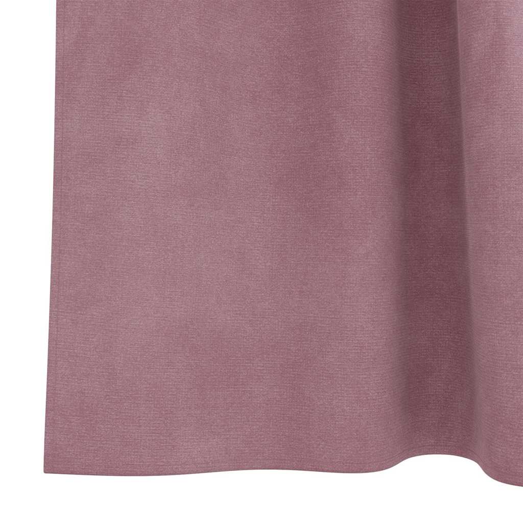 Verdunkelungsvorhänge 2 stk. Dunkelrosa 140 x 225 cm Samt
