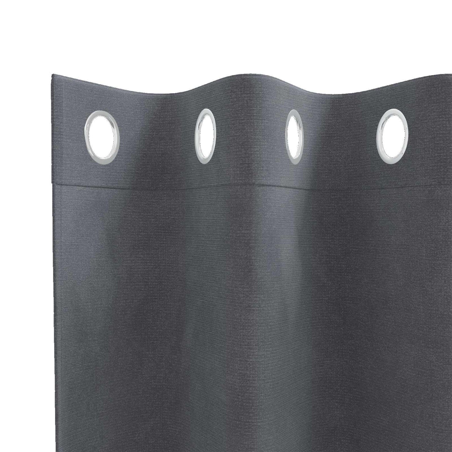 Verdunkelungsvorhänge 2 pcs Hellgrau 140 x 260 cm Samt