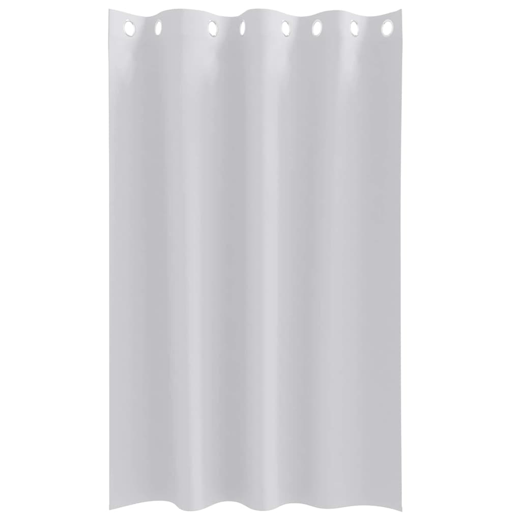 Verdunkelungs-Vorhänge mit Ringen 2 pcs Helles Grau
