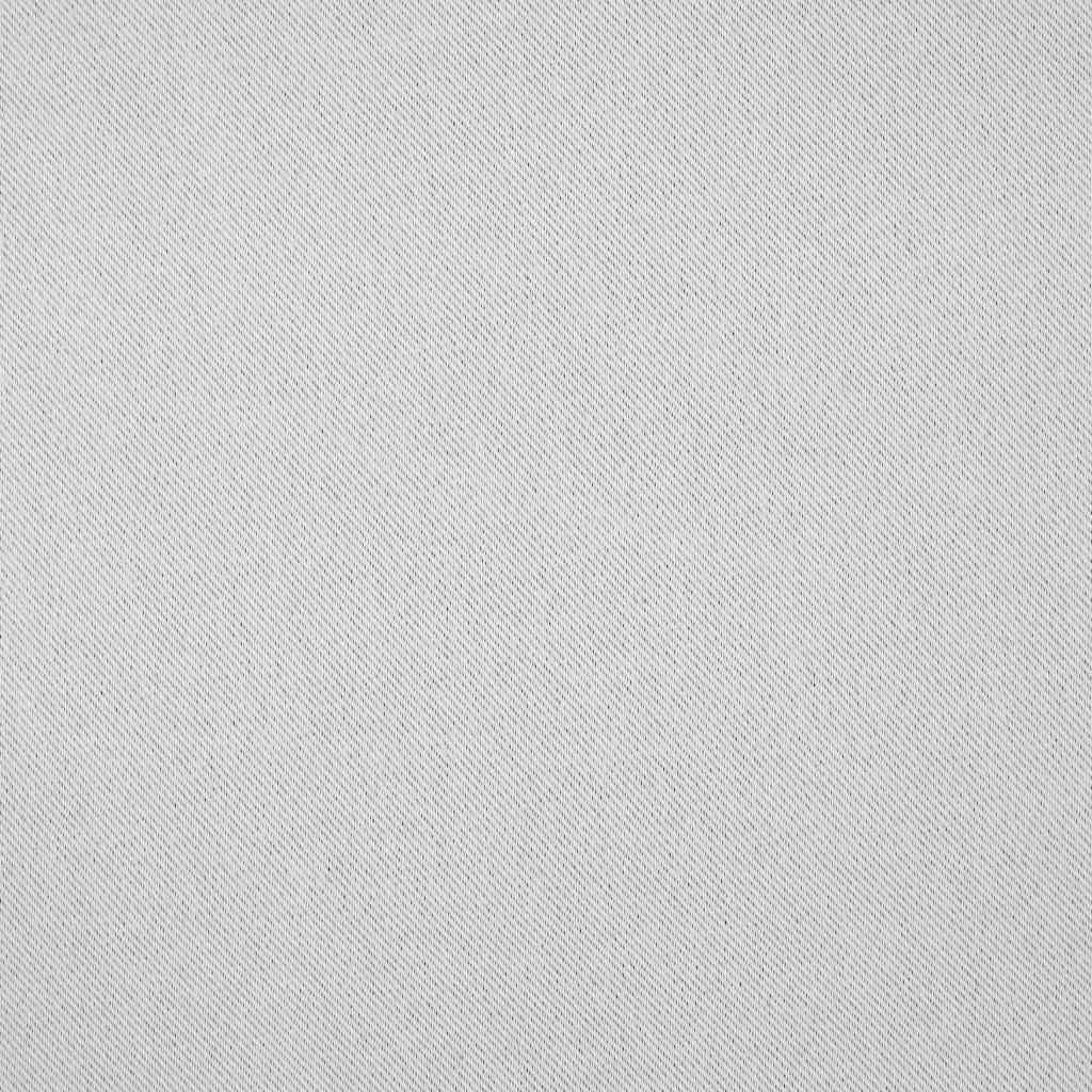 Verdunkelungs-Vorhänge mit Ringen 2 stk. Helles Grau Polyester