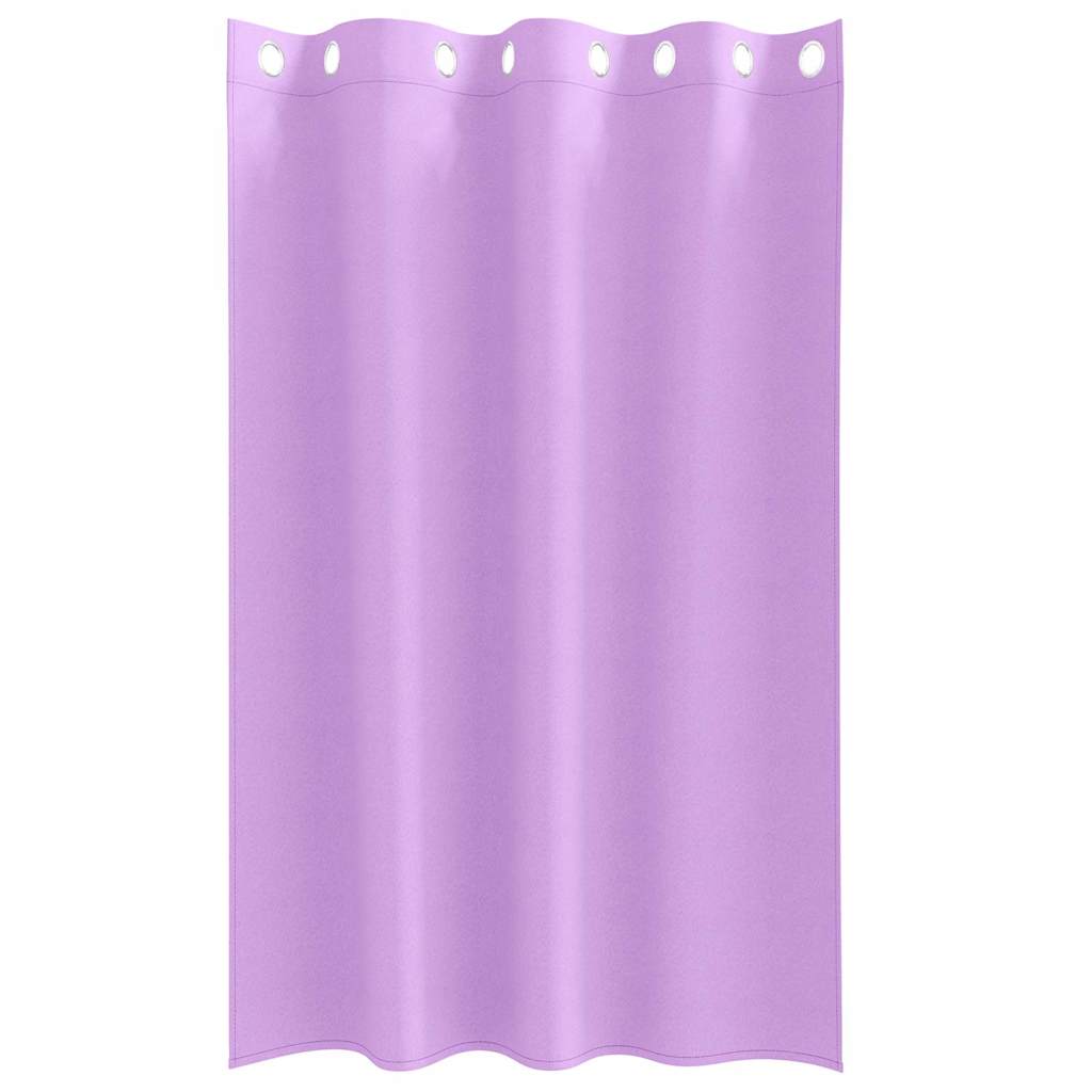 Verdunkelungs-Vorhänge mit Ringen 2 pcs Lila 175 x 140 cm