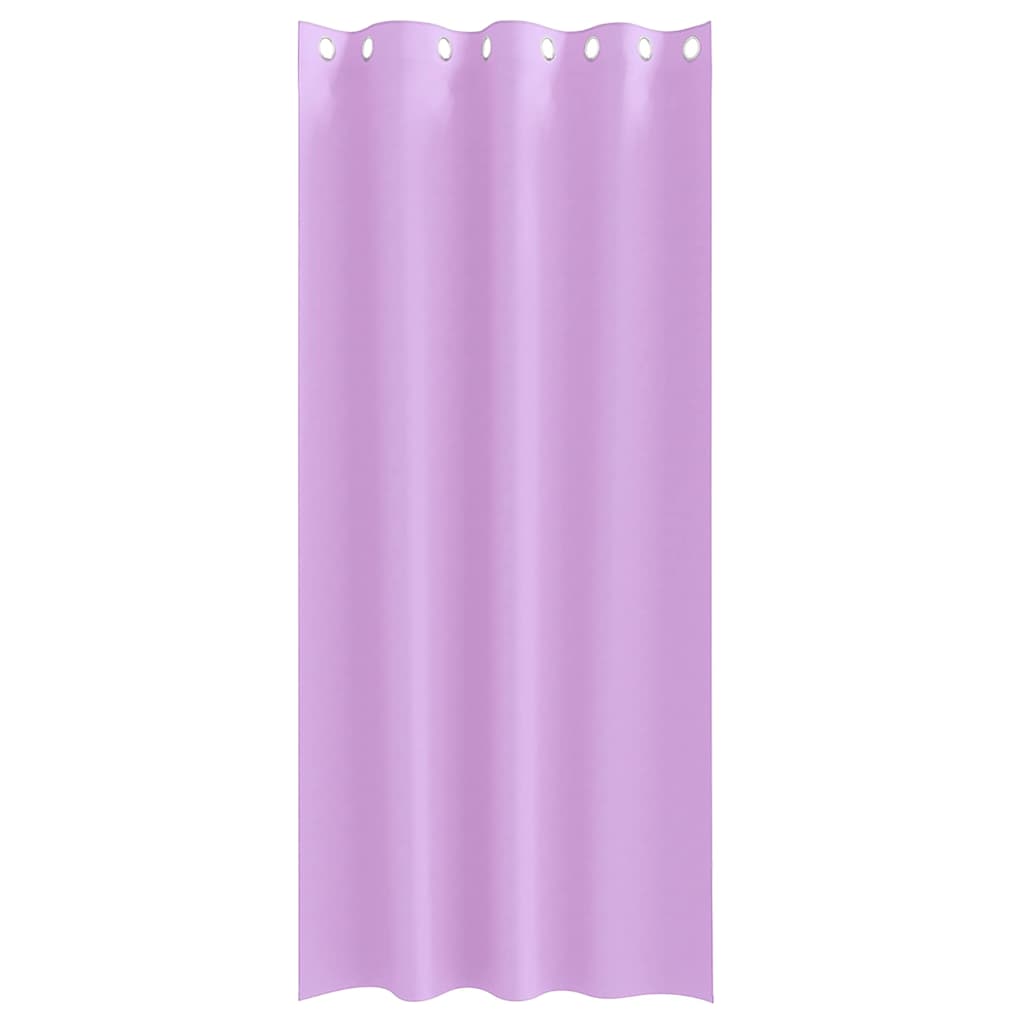Verdunkelungs-Vorhänge mit Ringen 2 pcs Lila 260 x 140 cm