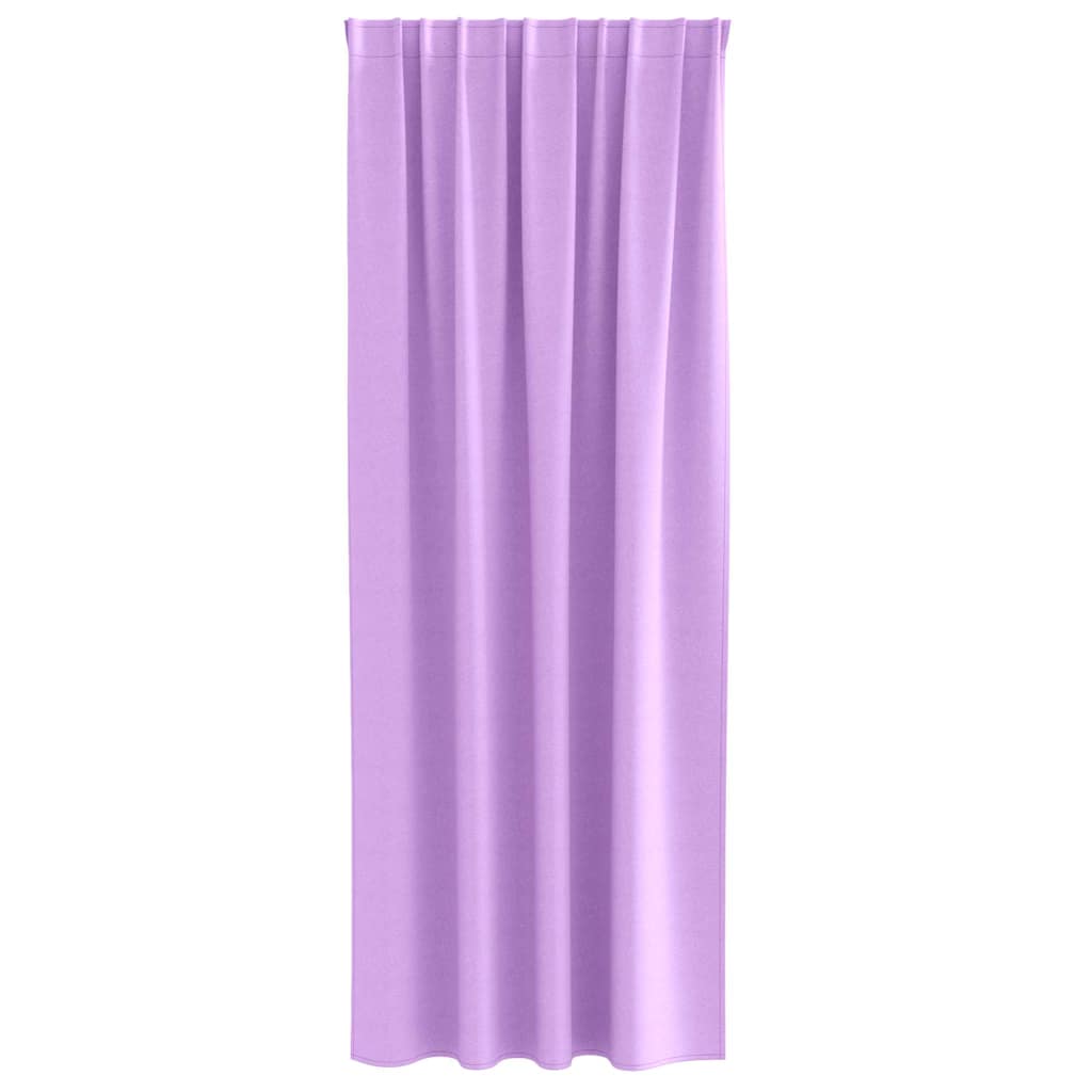 Verdunkelungs-Vorhänge mit Ringen 2 pcs Lila 260 x 140 cm
