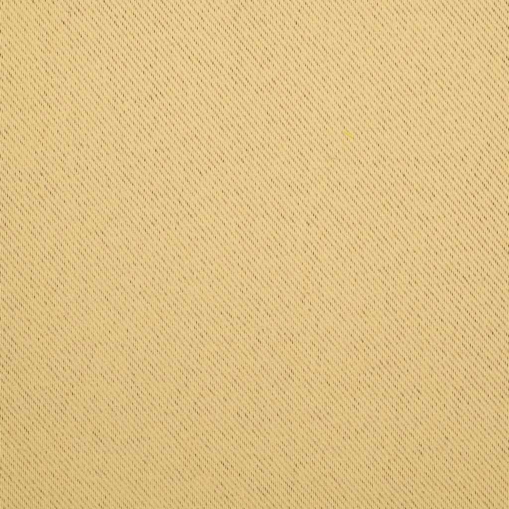Verdunkelungs-Vorhänge mit Ringen 2 stk. Beige 260 x 140 cm