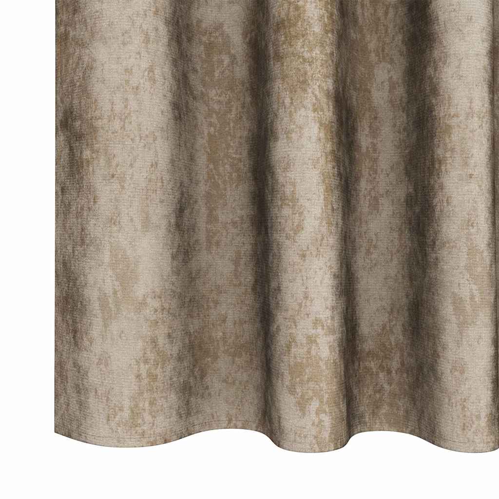 Samtvorhänge 2 stk. Champagner 260 x 140 cm Samt