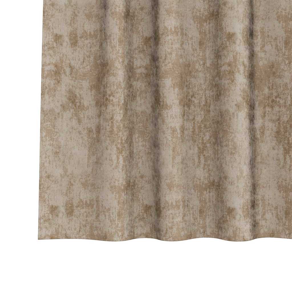 Samtvorhänge 2 stk. Champagner 245 x 140 cm Samt