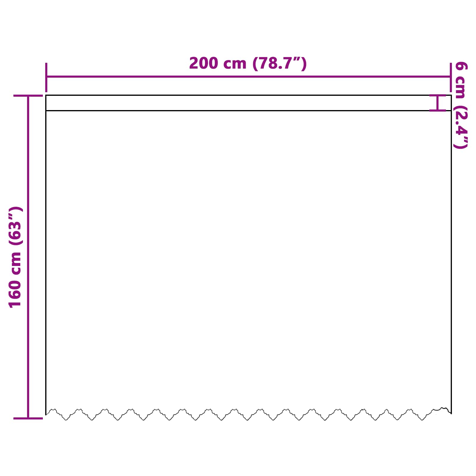 Spitzenvorhang mit Vorhängen Floral Weiß 160 x 200 cm Polyester
