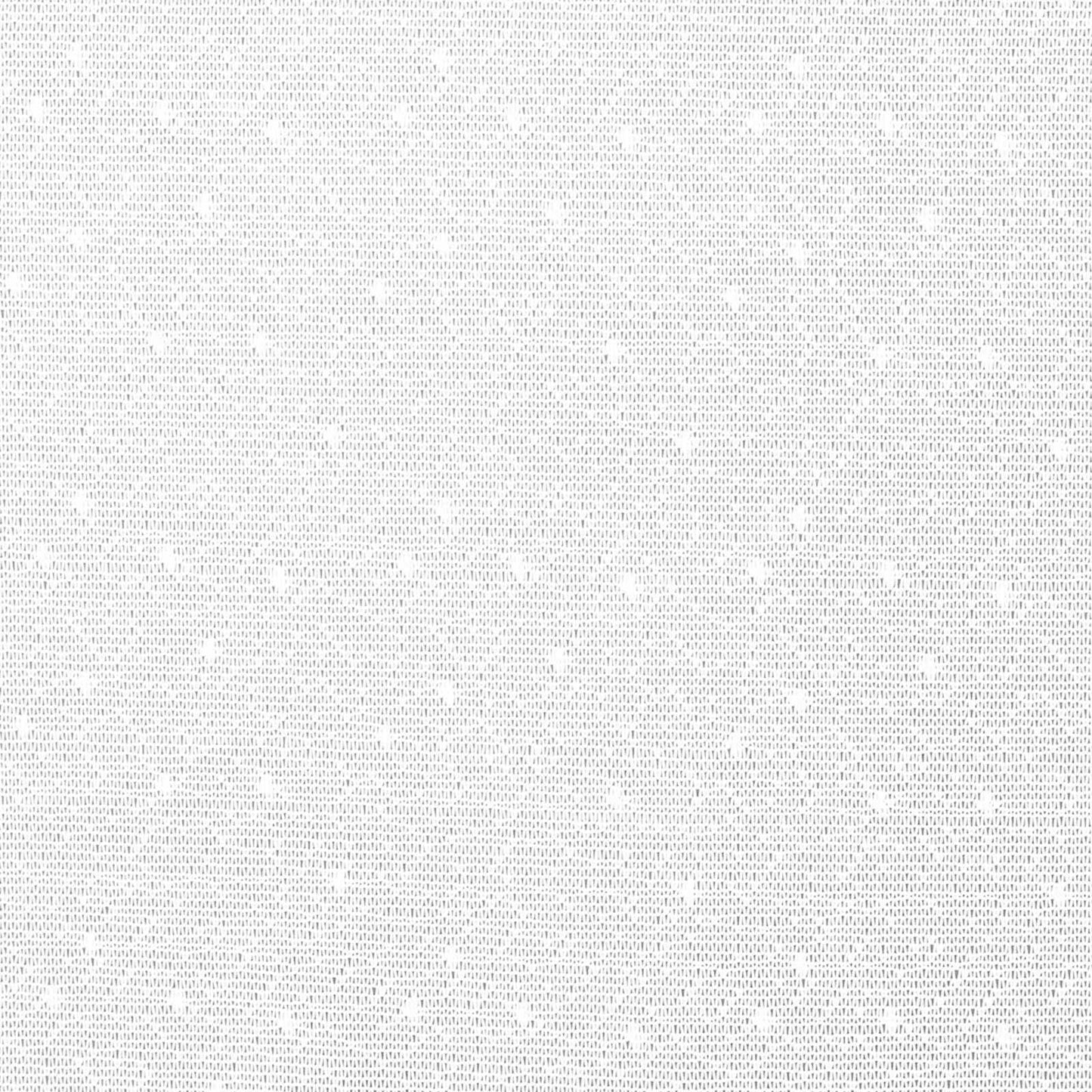 Spitzenvorhang mit Vorhängen Floral Weiß 280 x 600 cm Polyester