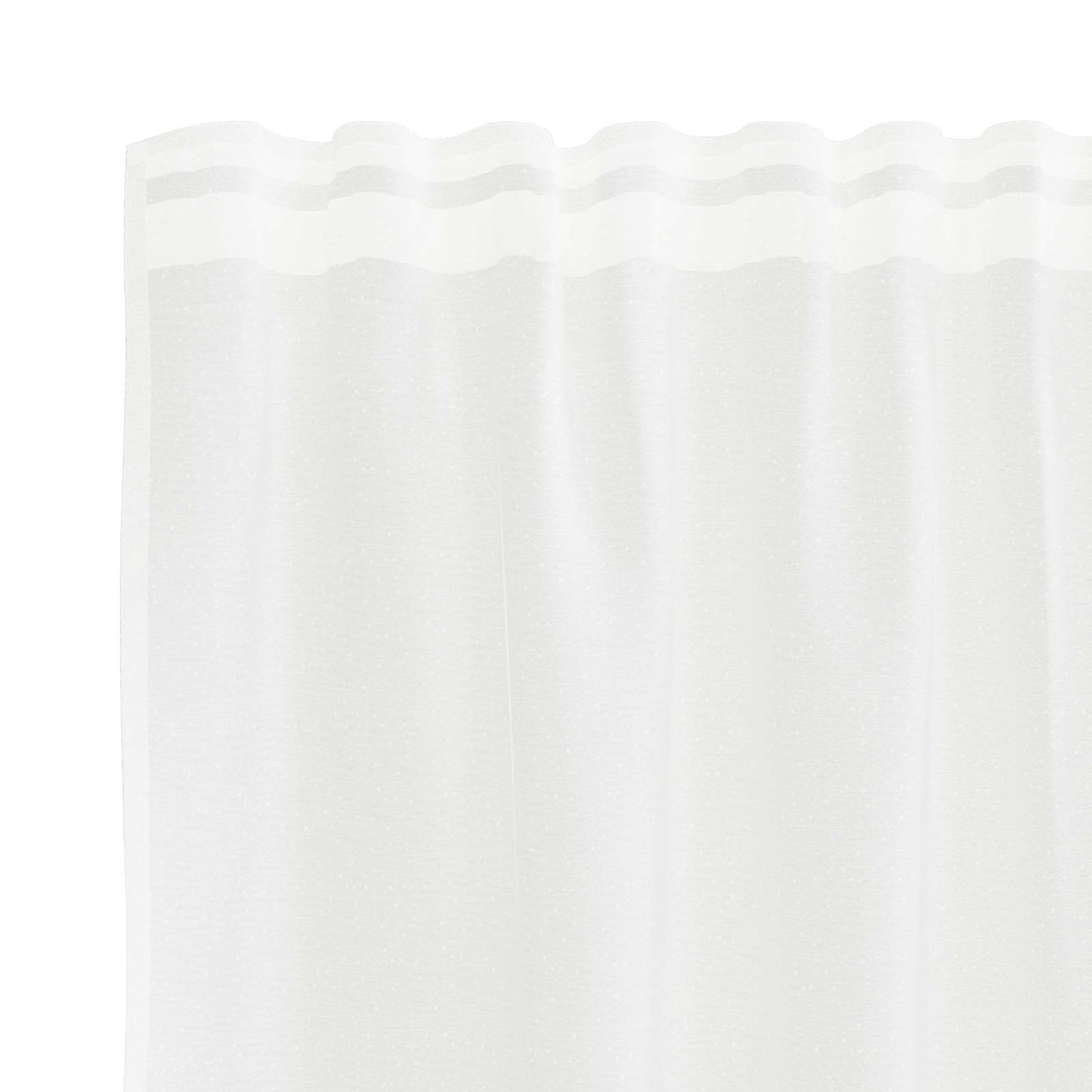 Spitzenvorhang mit Vorhängen Weiß 900 x 100 cm Polyester
