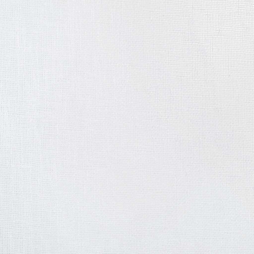 Voile-Vorhang 2 stk. Weiß 260 x 140 cm Polyester