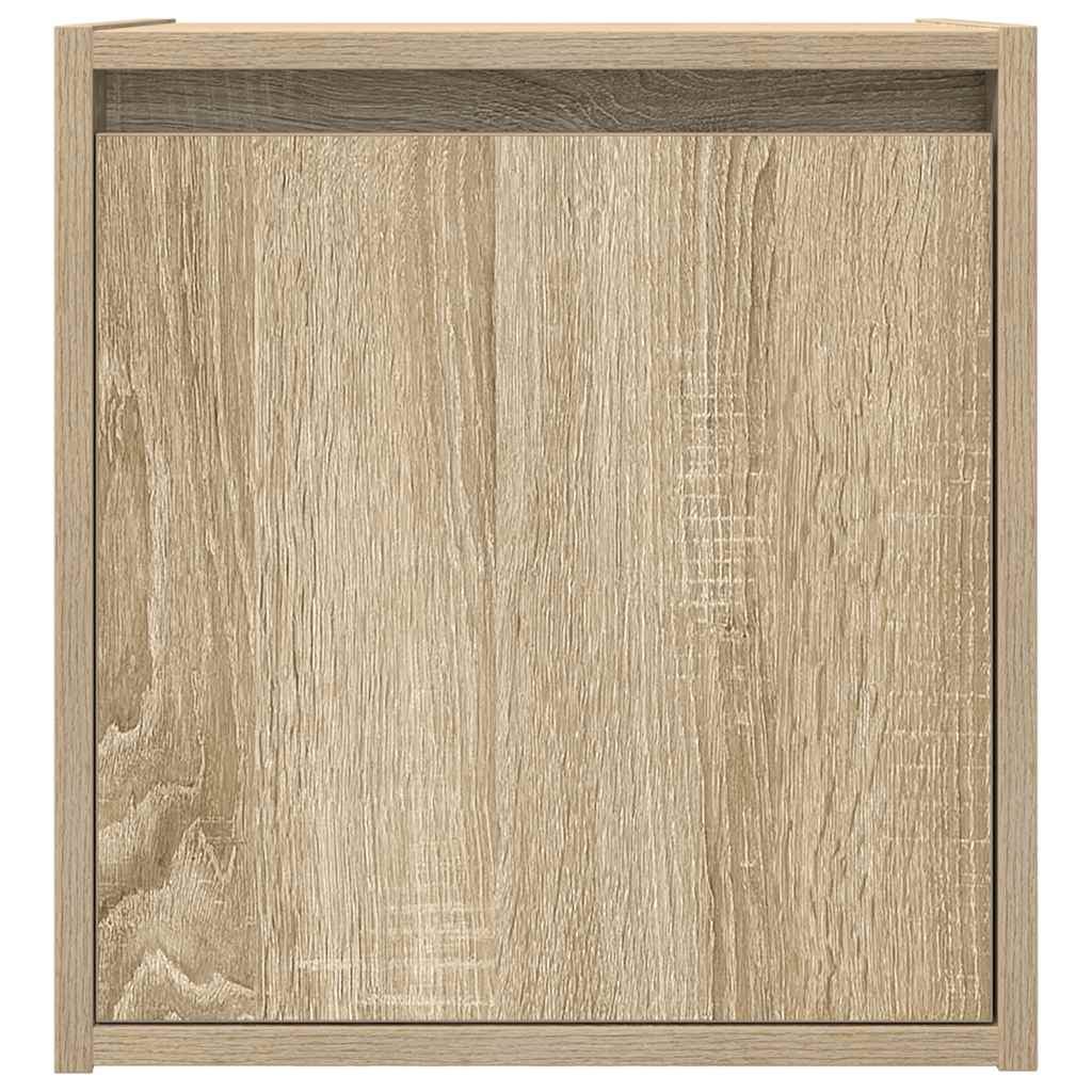 Wand-Nachttisch Sonoma-Eiche 38x34x40 cm