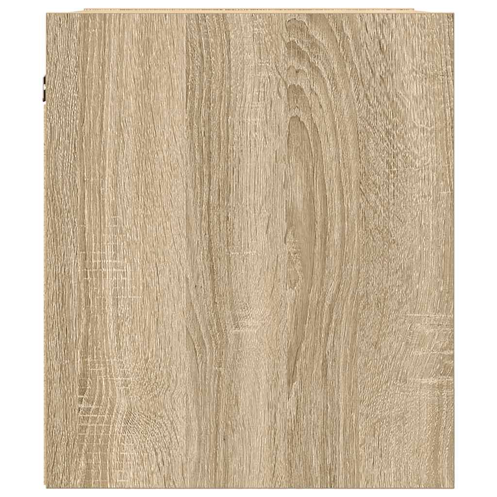 Wand-Nachttisch Sonoma-Eiche 38x34x40 cm
