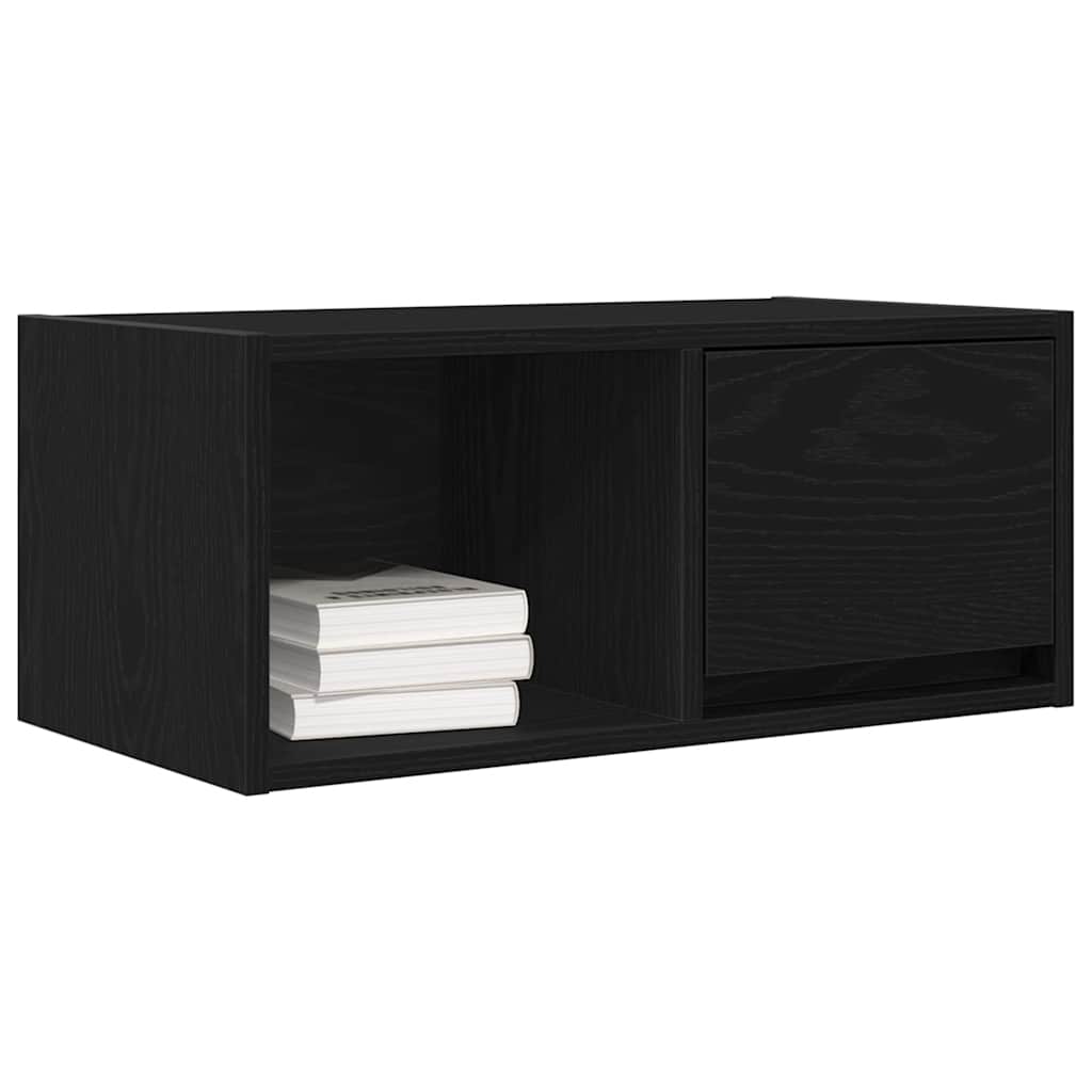 Meubles TV, lot de 2, aspect chêne noir, 60 x 31 x 25,5 cm