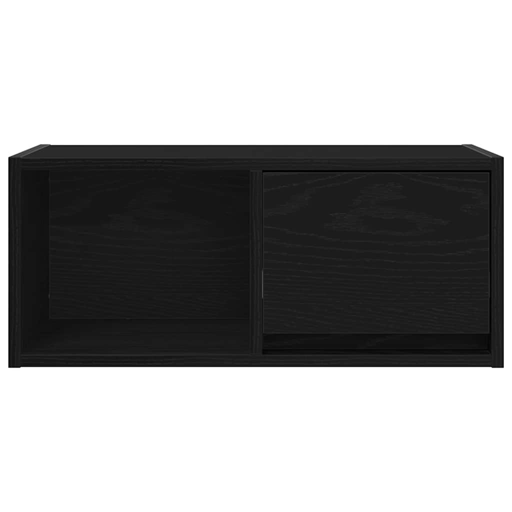 Meubles TV, lot de 2, aspect chêne noir, 60 x 31 x 25,5 cm