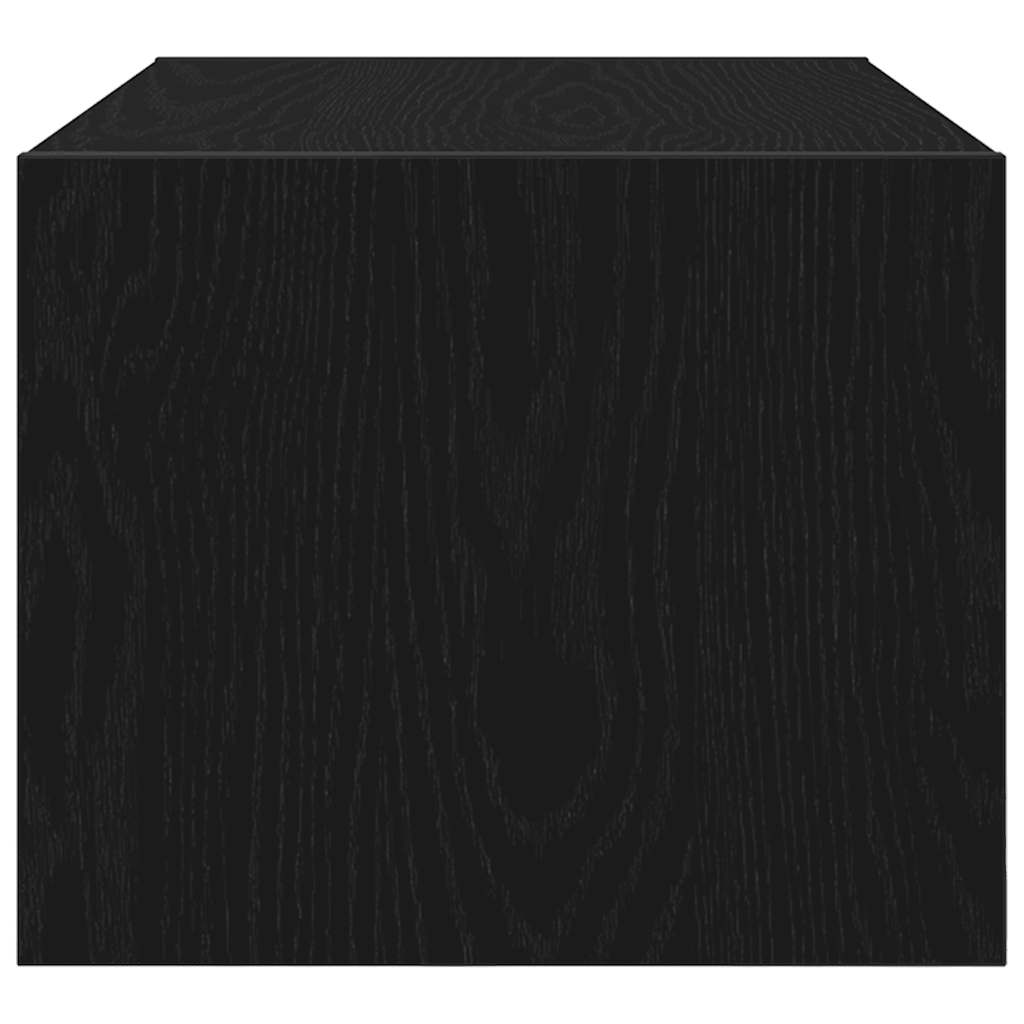 Meubles TV, lot de 2, aspect chêne noir, 60 x 31 x 25,5 cm