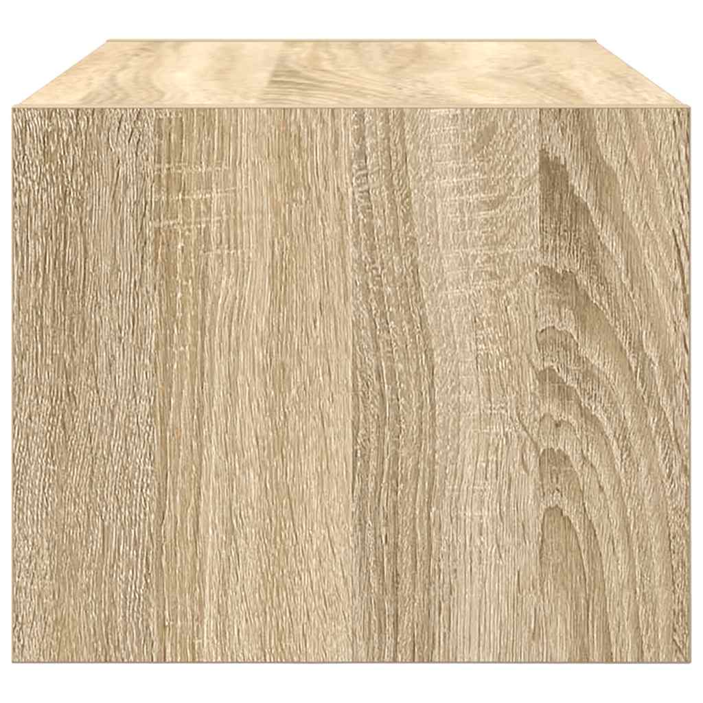 Meuble TV en chêne Sonoma 60x31x25,5 cm, matériau à base de bois
