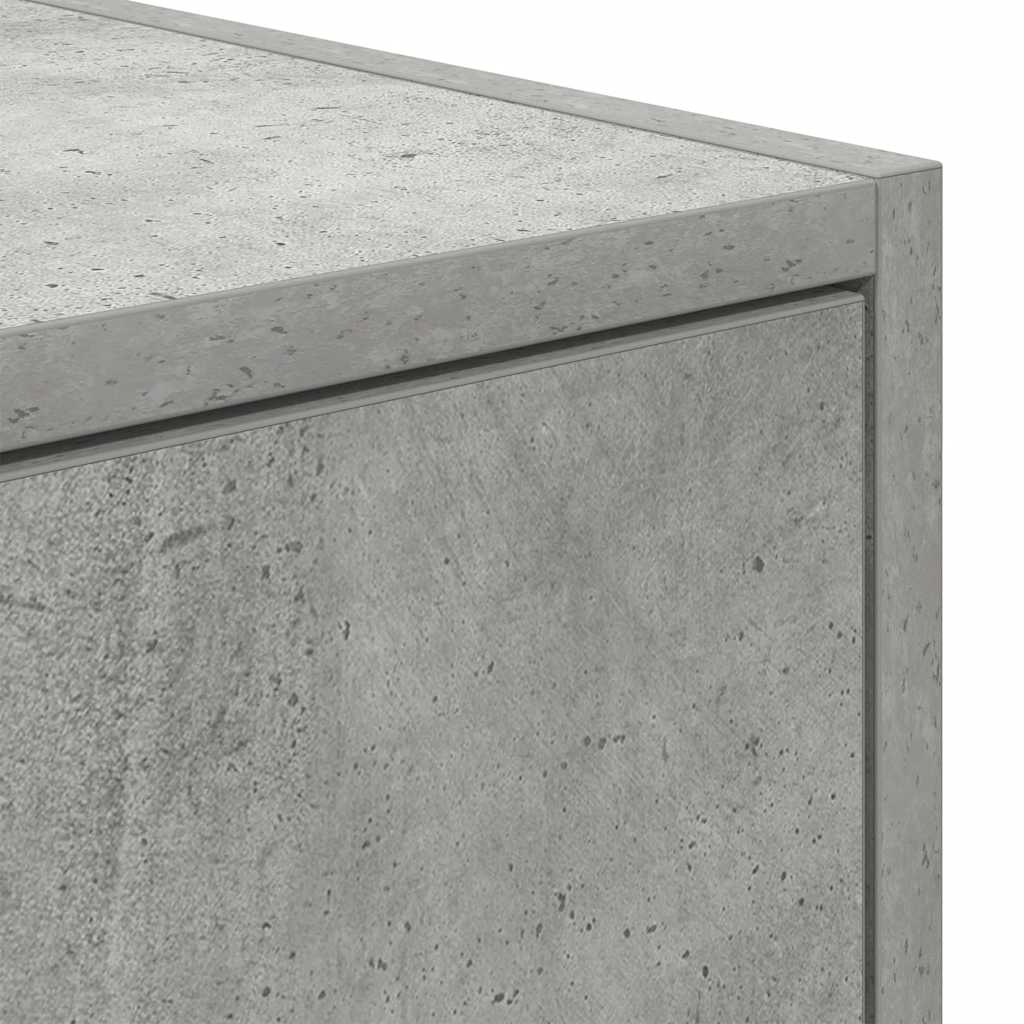 Meubles TV (2 pièces) gris béton 60 x 31 x 25,5 cm, matériau à base de bois