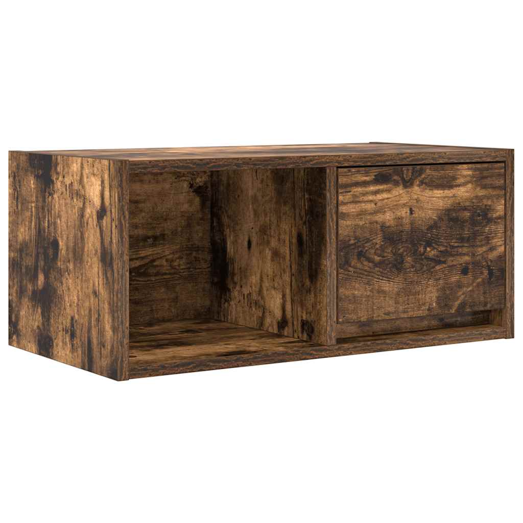 Meubles TV 2 pièces chêne fumé 60x31x25,5 cm matériau bois