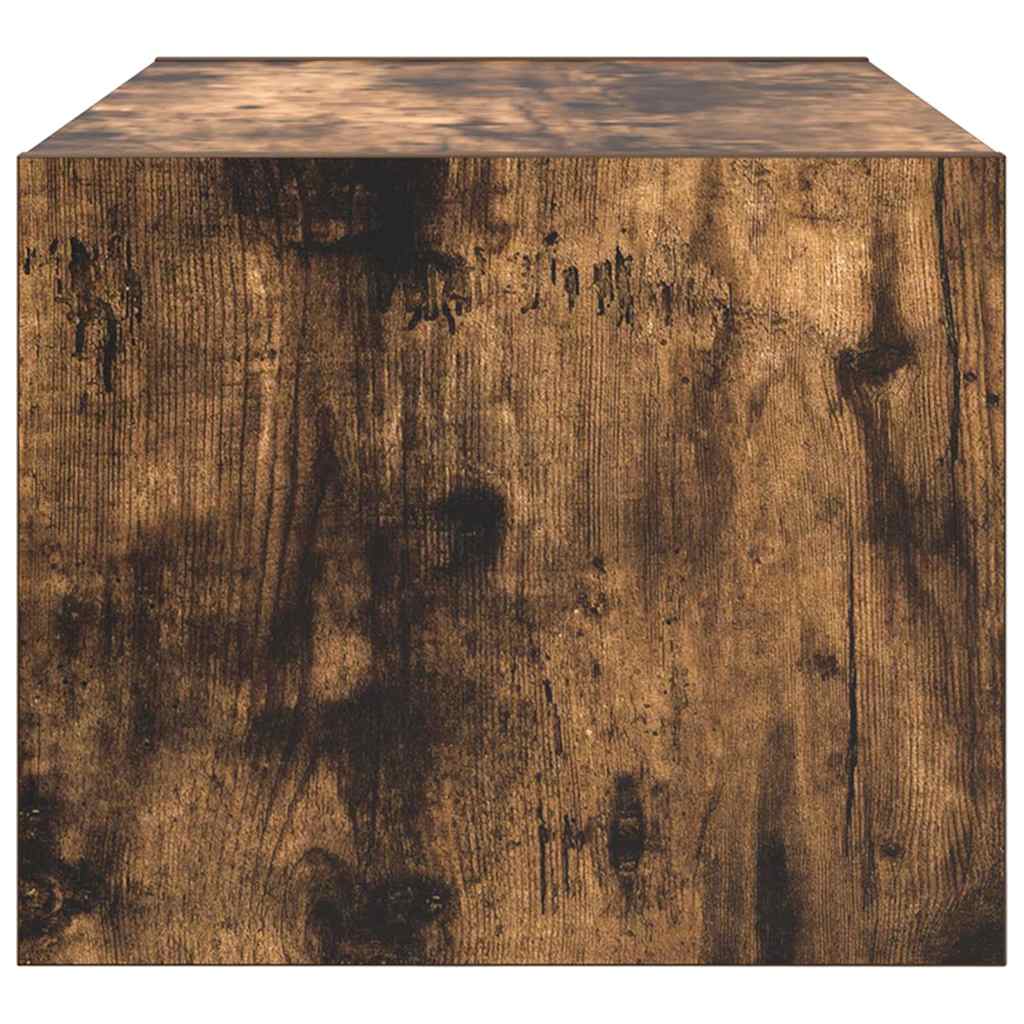 Meubles TV 2 pièces chêne fumé 60x31x25,5 cm matériau bois