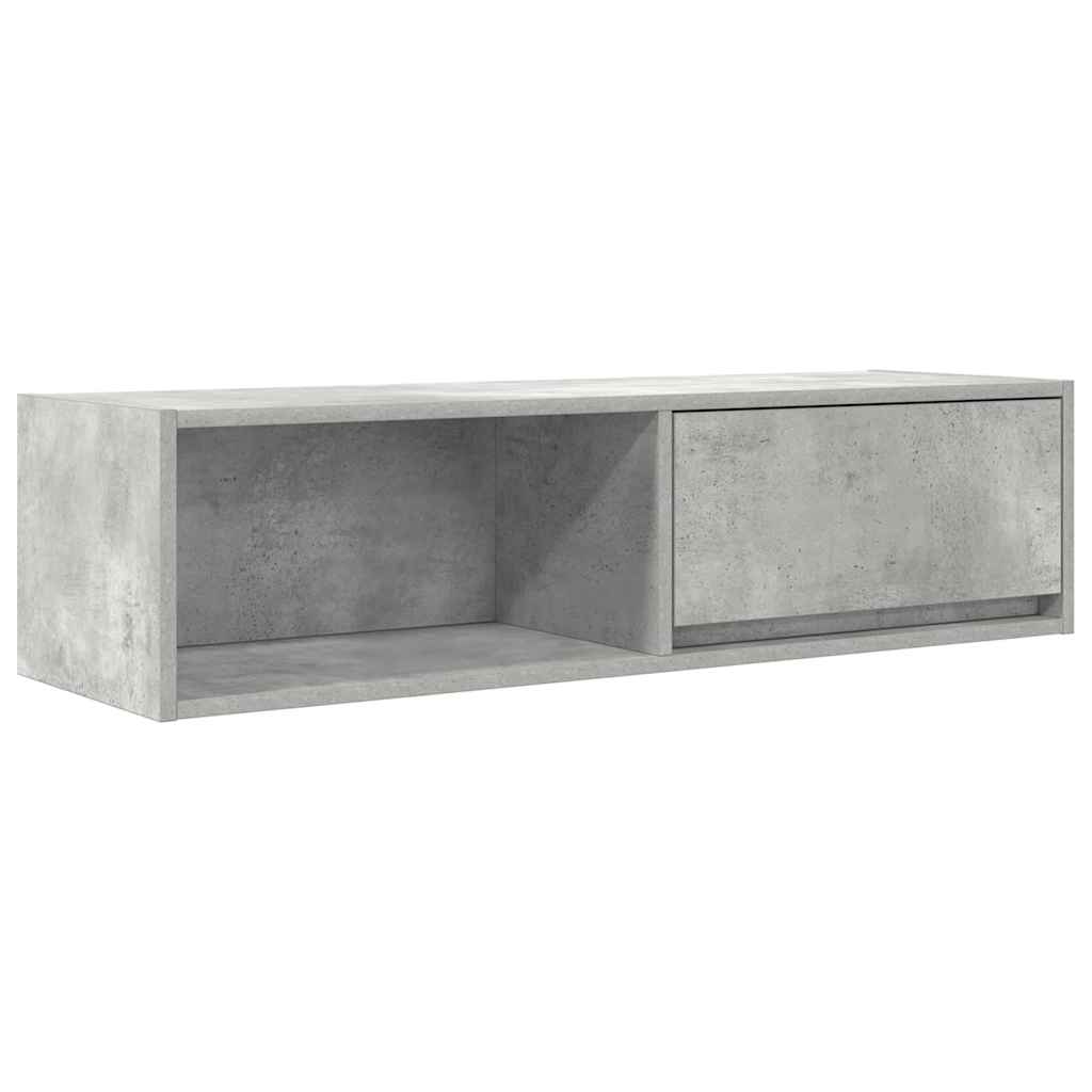 Meubles TV (2 pièces) gris béton 100 x 31 x 25,5 cm, matériau à base de bois