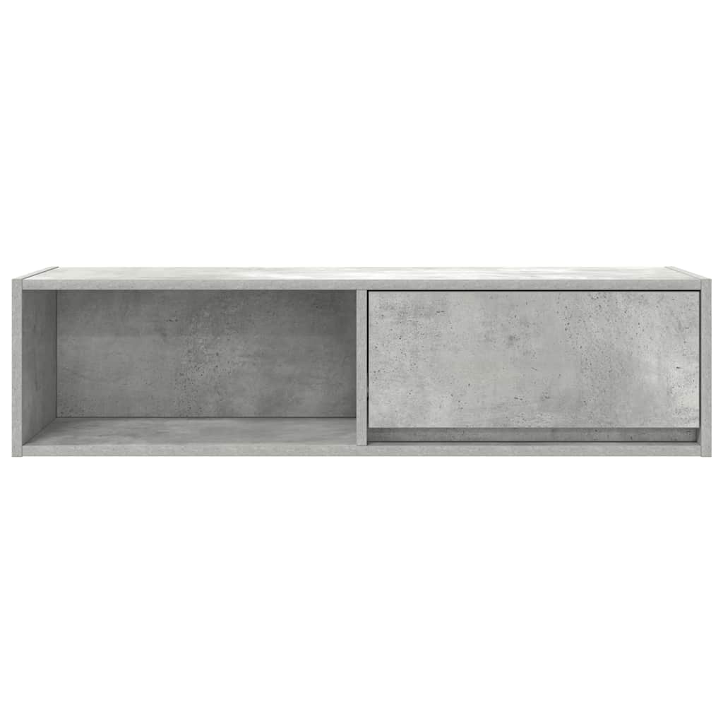 Meubles TV (2 pièces) gris béton 100 x 31 x 25,5 cm, matériau à base de bois