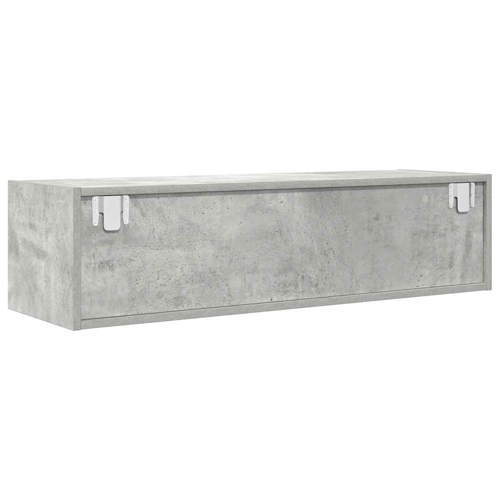 Meubles TV (2 pièces) gris béton 100 x 31 x 25,5 cm, matériau à base de bois