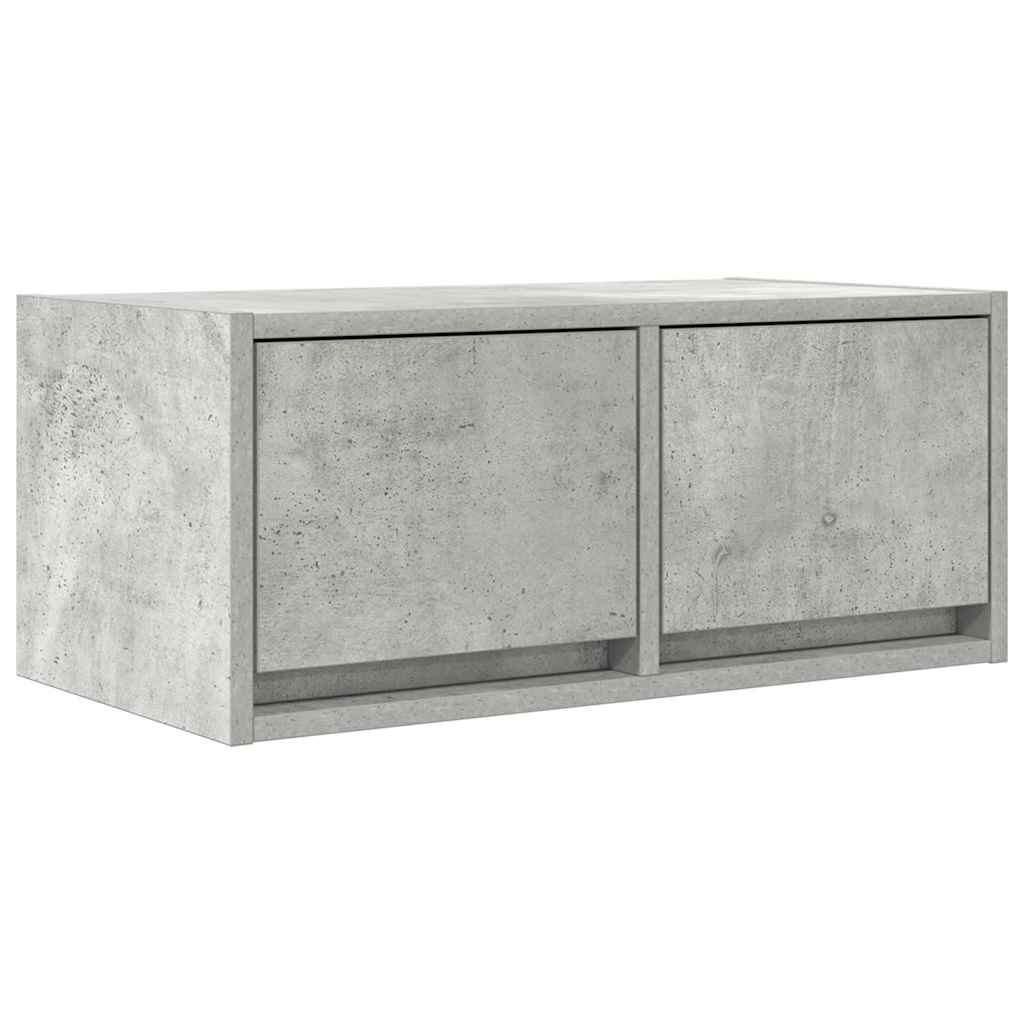 Meubles TV (2 pièces) gris béton 60 x 31 x 25,5 cm, matériau à base de bois