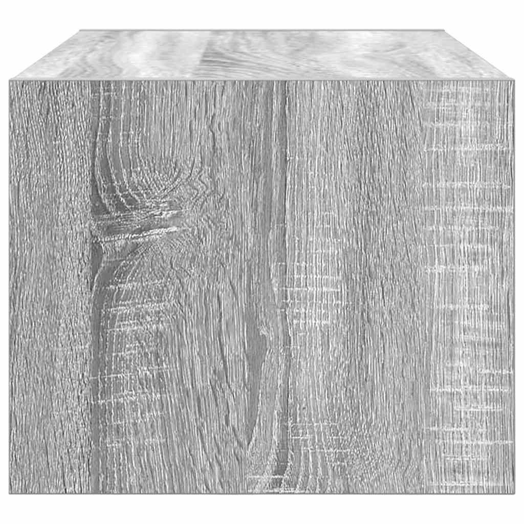 Meubles TV, lot de 2, gris Sonoma, 60 x 31 x 25,5 cm, matériau à base de bois