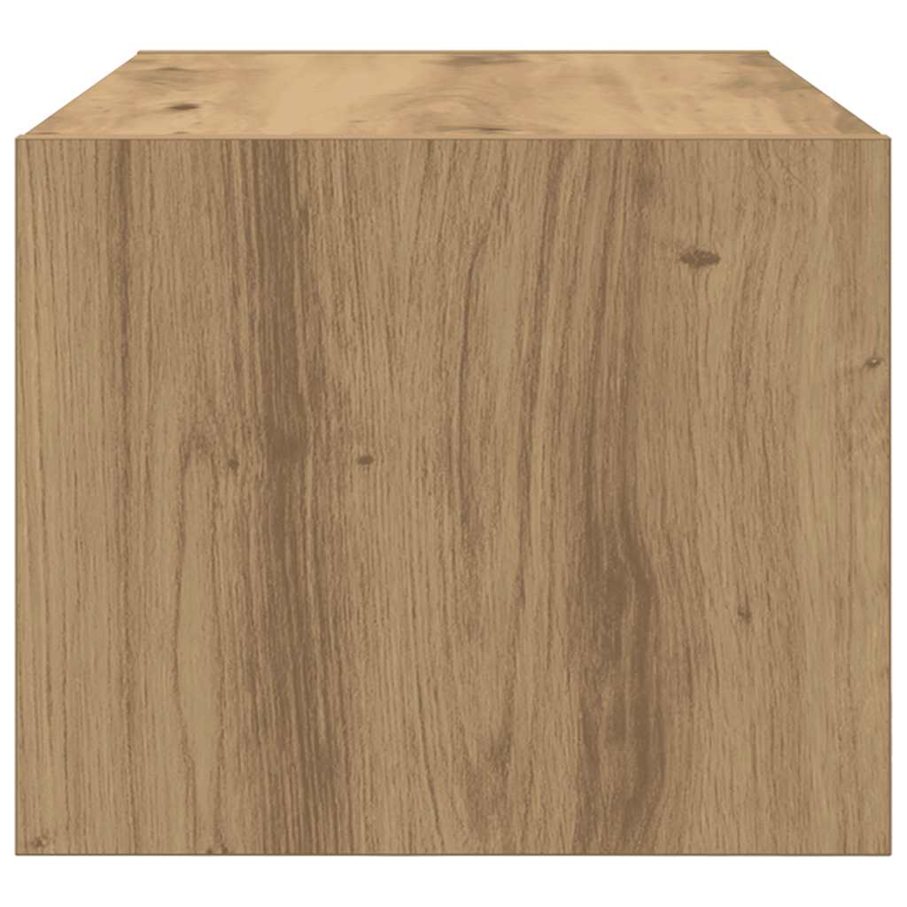 Meubles TV, lot de 2, chêne artisanal, 60 x 31 x 25,5 cm, matériau bois