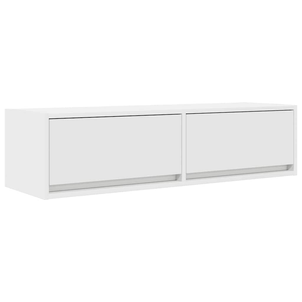 TV-Schränk 100 x 31 x 25,5 cm Weiß Holzwerkstoff