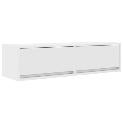 TV-Schränk 100 x 31 x 25,5 cm Weiß Holzwerkstoff
