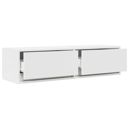 TV-Schränk 100 x 31 x 25,5 cm Weiß Holzwerkstoff