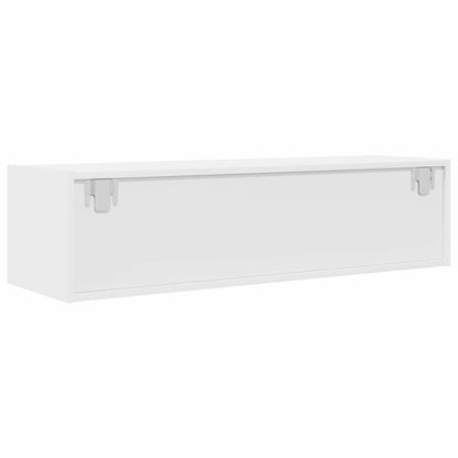 TV-Schränk 100 x 31 x 25,5 cm Weiß Holzwerkstoff