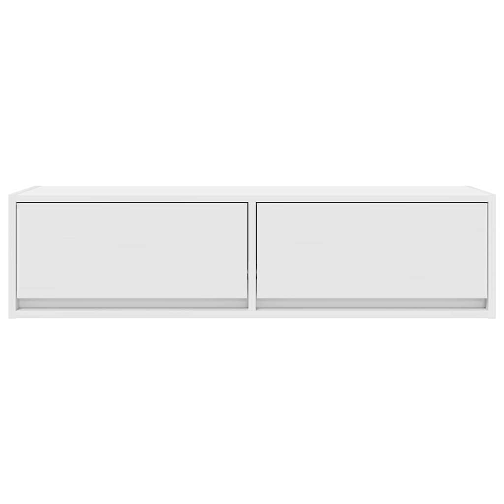 TV-Schränk 100 x 31 x 25,5 cm Weiß Holzwerkstoff