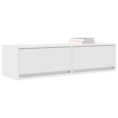 TV-Schränk 100 x 31 x 25,5 cm Weiß Holzwerkstoff