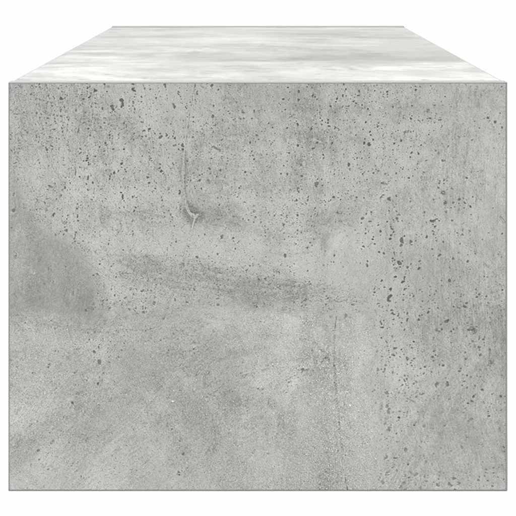 TV-Schränk 100 x 31 x 25,5 cm Betongrau Holzwerkstoff