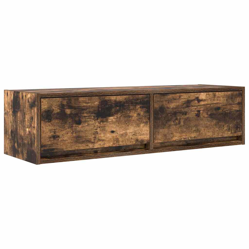 TV-Schränk 100 x 31 x 25,5 cm Räuchereiche Holzwerkstoff
